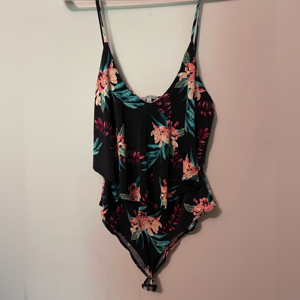 Cute Floral Bodysuit